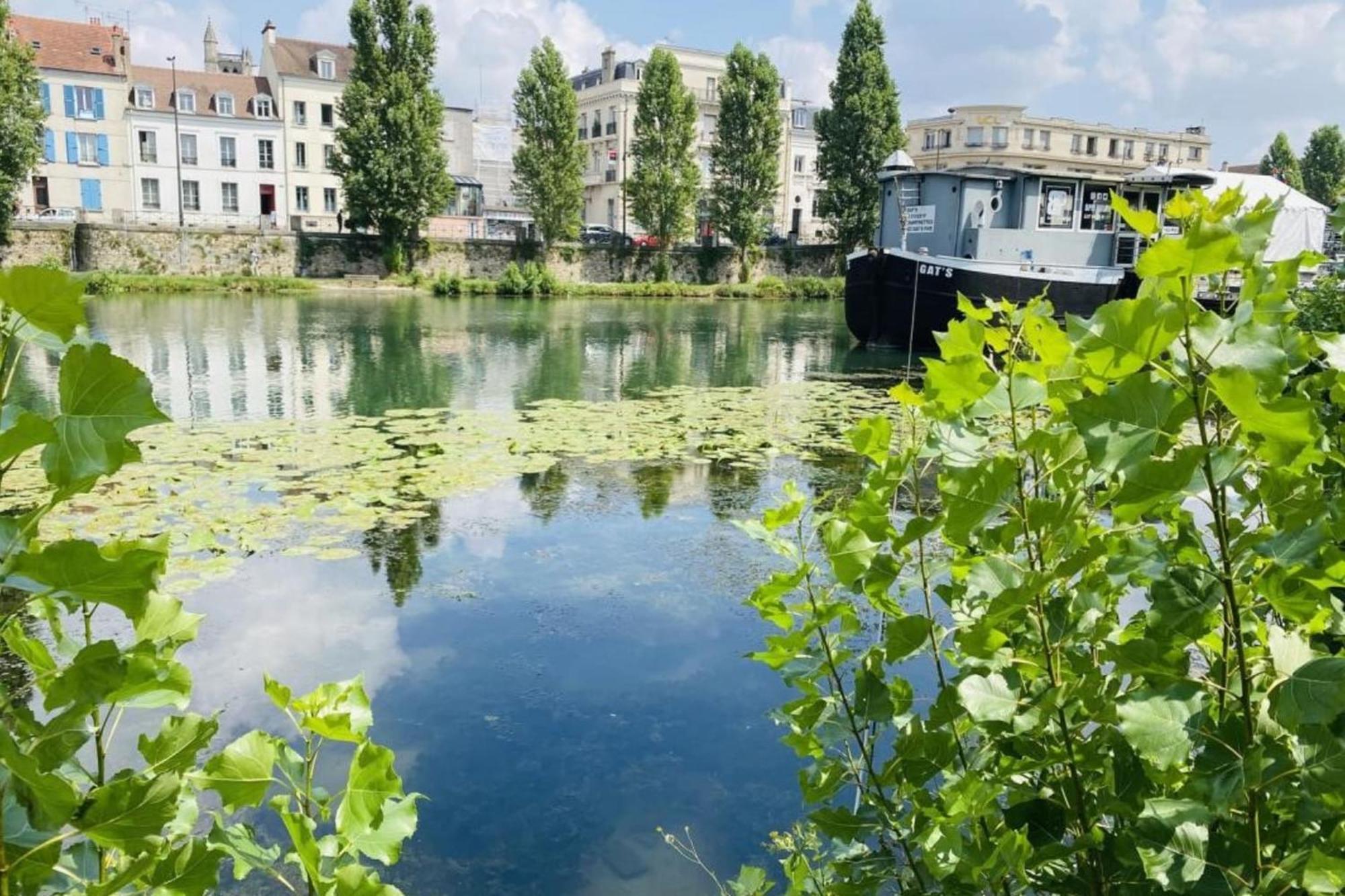 Appartement L'Ilot Bleu Paradis Melun Kültér fotó