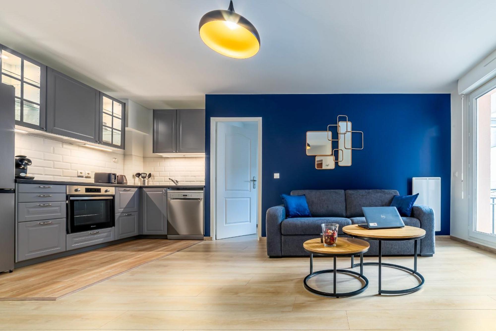 Appartement L'Ilot Bleu Paradis Melun Kültér fotó