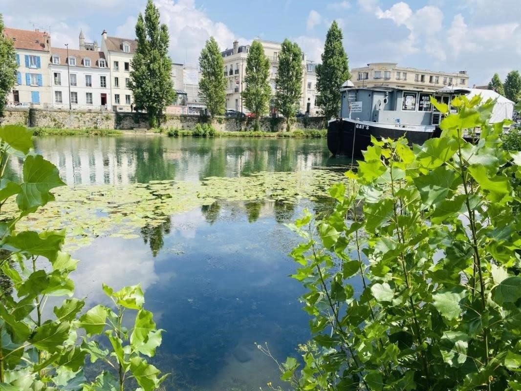 Appartement L'Ilot Bleu Paradis Melun Kültér fotó